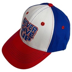 JOHN CENA Red White Blue Never Give Up Baseball Cap Hat