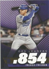 2025 Topps #OPS-16 Freddie Freeman OPS Leaders