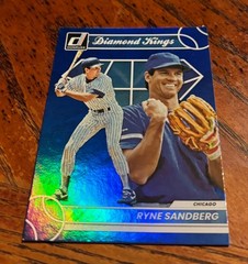 2023 Panini Donruss Ryne Sandberg Blue Foil Holo Diamond Kings #23