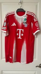BNWT Adidas Bayern Munich Champions League Musiala Player Version Jersey 25cm