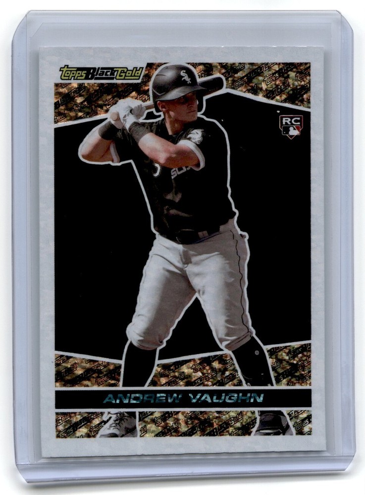 2021 Topps Update Black Gold Andrew Vaughn Chicago White Sox #BG-17