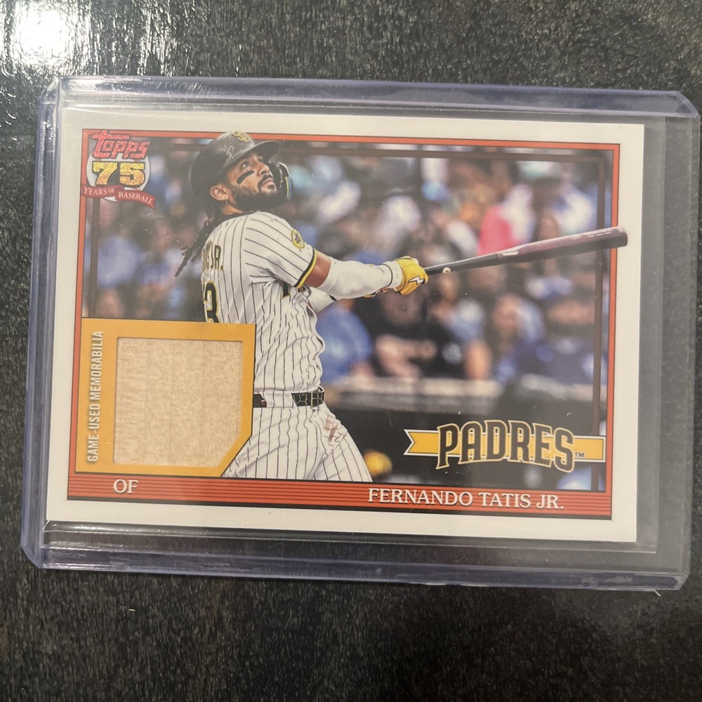 2026 Topps 1991 Topps Baseball Relic Fernando Tatis Jr. #91R-FTJ – Padres