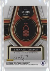 2022 Panini Select Premier League Signatures Brennan Johnson Rookie Auto RC 1cx3