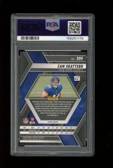 2025 Panini Mosaic #305 Cam Skattebo Reactive Yellow Prizm RC Rookie PSA 10