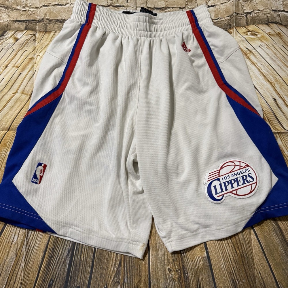 Adidas Medium Los Angeles Clippers NBA Mesh Swingman Basketball Home Shorts