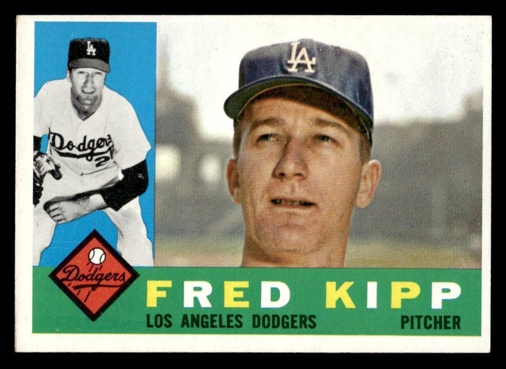 1960 Topps Baseball #202 Fred Kipp NM *h1