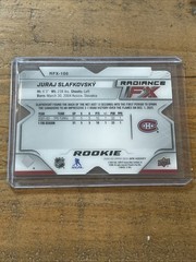 Juraj Slafkovsky – 2022-23 Upper Deck SPx Silver Radiance FX Rookie SP#/549