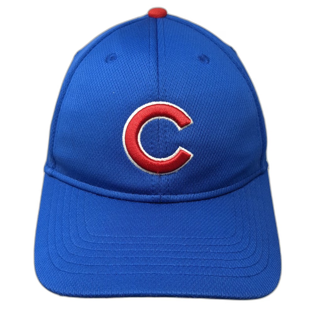 Chicago Cubs MLB OC Sports Baseball Cap Blue OSFM Mesh Strapback Team Logo Hat