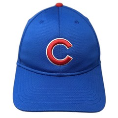 Chicago Cubs MLB OC Sports Baseball Cap Blue OSFM Mesh Strapback Team Logo Hat