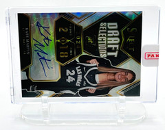 2024 Panini Select Silver Prizm Kate Martin RC Draft Selections Auto Aces Rookie