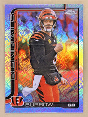 2025 Topps Chrome Joe Burrow Fanatics Topps Logo Refractor Cinc Bengals #61