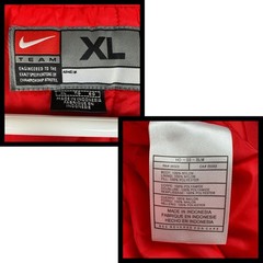 Vintage Nike Team Los Angeles Clippers Bomber Jacket Mens XL Red Blue NBA Satin