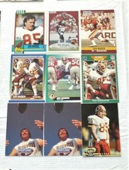 DON WARREN – Tight End – Washington Redskins – 9 Card Assorted Lot – 155
