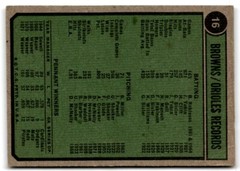 1974 Topps Baltimore Orioles Baltimore Orioles #16