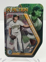 2025 Bowman Draft Jamie Arnold BIA-3 In Action Mojo Refractor Mega Box