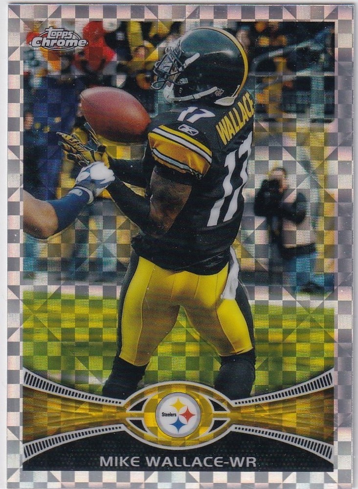 2012 Topps Chrome – Mike Wallace #170 X-Fractor