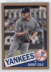 2020 Topps 1985 Topps Baseball Series 2 Gold 19/50 Gerrit Cole #85TB-18 19n6