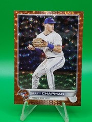 2022 Topps Update #US235 Matt Chapman Orange Foil /299 Toronto Blue Jays