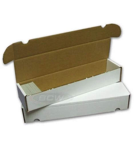 New (1) BCW 930 Count Cardboard Trading Card Storage Box