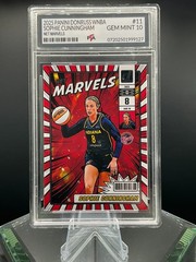 2025 Panini Donruss WNBA Sophie Cunningham Net Marvels ~GRADED GEM MINT PTA 10🔥