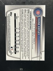 2025 Bowman Draft Sapphire Kane Kepley 1st Prospect Chicago Cubs #BDC-200