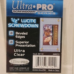 Ultra-Pro 81141 1/2 Inch Lucite 4 Screw Screwdown