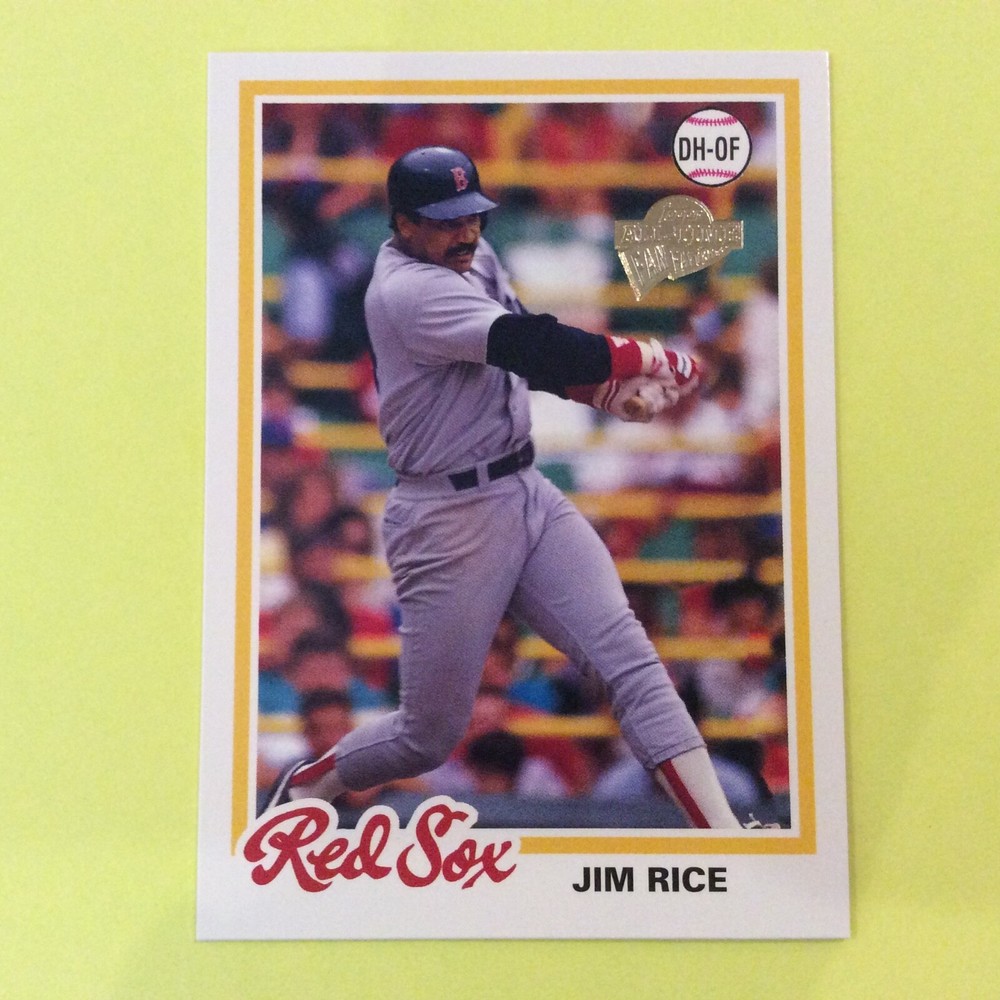 2003 Topps All-Time Fan Favorites 78 Jim Rice Boston Red Sox