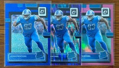 2022 Donruss Optic – Josh Paschal – Rated Rookie – Blue Glitter + Purple Pink