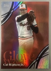 2026 Topps Series 2 Cal Ripken Jr Glove Work Foil #GW-14 Baltimore Orioles