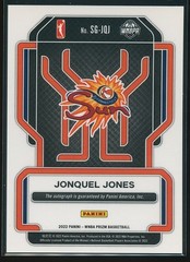 Jonquel Jones 2022 Panini Prizm WNBA Signatures Auto