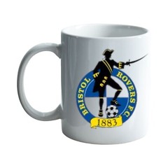 Bristol Rovers FC Ceramic Mug Cup Fathers Day Christmas Birthday Gift Idea Fan