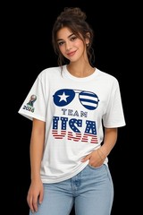 USA National Team Or Any Teams World Cup 2026 Soccer T-Shirt Black Or Any Color