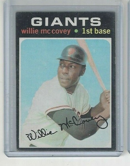 1971 TOPPS #50 WILLIE MCCOVEY EX