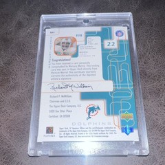 Upper Deck 1999 SP Signature Edition Mercury Morris Dolphins #MY Auto Signatures