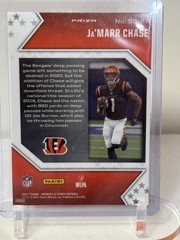 2021 Panini Rookies & Stars #SS-27 Ja&rsquo;Marr Chase Star Studded Red Prizm
