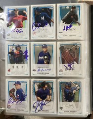 2011 BOWMAN PROSPECTS SIGNED AUTOGRAPHED ROOKIE BASEBALL CARDS