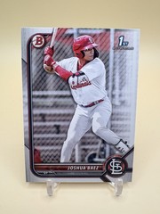2022 Bowman Joshua Baez 1st Bowman BCP-112 RC Cardinals