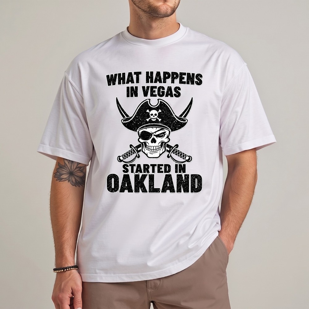 Black Silver Vegas Attitude, The Soul Patrol Oakland Raiders Shirt – S to 5XL