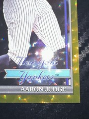 AARON JUDGE GOLD CRACKLE #’d 40/50 Topps 2026 Series 1 1991 Variation T91-34