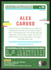 2023-24 10122C Donruss Optic HOLO PRIZM Alex Caruso Chicago Bulls #58
