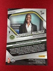 2025 Panini Prizm WNBA Dominique Malonga Swirl Prizm Variation #144 RC