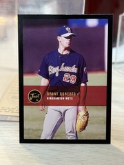 RARE! 2000 Just Imagine 2K Black Border Grant Roberts Binghamton Mets # 42/50