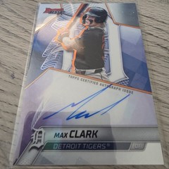 2025 Bowman&rsquo;s Best – Best of 2025 Autographs Max Clark #B25-MC Detroit Tigers