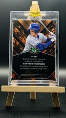 2026 Leaf Valiant Sawyer Strosnider Silver Auto Brewers 2nd Rd MLB Prospect