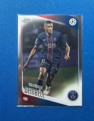 Ousmane Dembele 2025-26 Topps Chrome UEFA UCC Card #3 PSG France Base