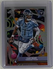 Cam Ward 2025 Topps Chrome Cosmic Base Rookie Card #195 – Titans 🔥