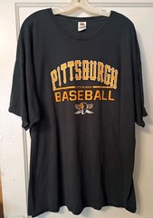 Fruit of the Loom Men&rsquo;s Pittsburgh Pirates « Let&rsquo;s Go Bucs » Black T-Shirt 3XL