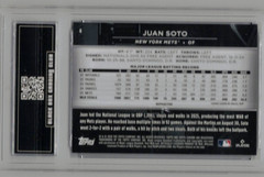 2026 Topps Chrome Black Refractor Juan Soto 17/199 New York Mets BB gem mint 10