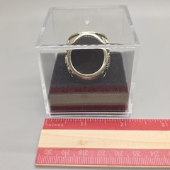 WWE Wrestling Hall of Fame Championship Gold Ring with display case. 🇺🇸