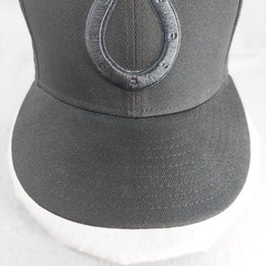 Indianapolis Colts Hat Cap SnapBack New Era 9fifty Unisex Black 3D Blackout Logo
